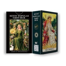 Exquisite Painterly Tarot Deck 10.3×6cm (4.1×2.4in) 78pcs Witch Gift Set Art picture