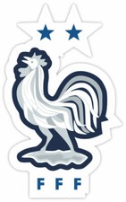 France  team  national football seal FFF sticker decal 3