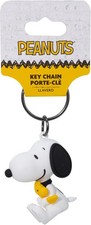 Plasticolor Peanuts Snoopy Holding Woodstock 3-Dimensional PVC Key Chain picture