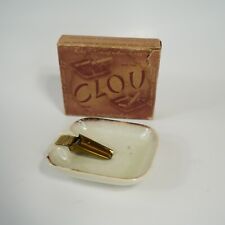 Vintage 1940's CLOU Rummp A21 Porcelain The Thinking Ashtray Made in Germany picture