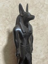 Anubis Ebros Anubis Egyptian God afterlife Handmade Black Statue of luxury stone picture