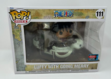 Funko Pop Rides One Piece Luffy with Going Merry #111 NYCC 2022 SHARED STICKER picture