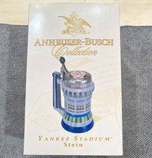 Anheuser-Busch Collection Breweriana Yankee Stadium Lidded Stein picture