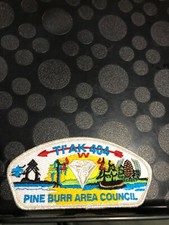 OA TI'AK LODGE 404 S? 75th ANN PINE BURR AREA COUNCIL SHOULDER PATCH picture