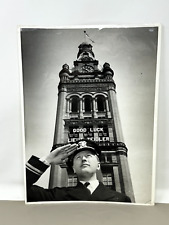 Original Oversized Press Photo World War II Milwaukee Mayor Lt. Carl Zeidler KIA picture
