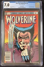 Wolverine #1 CGC 7.0 White Pages 1982 Newsstand 1st Solo Series Frank Miller KEY picture