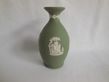 Wedgwood Sage Green Jasperware Vase picture