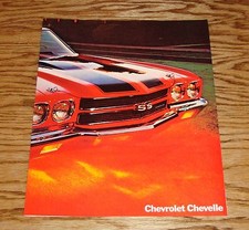 Original 1970 Chevrolet Chevelle Facts Features Sales Folder Brochure 70 Chevy picture