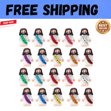 Little Jesus Figures, Mini Jesus Figurines in Bulk, Multicolor Tiny Jesus Figure picture