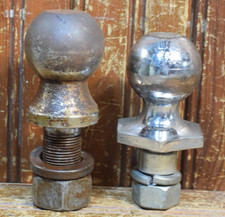 CHROME STEEL HITCH BALL 2000LB 1-7/8