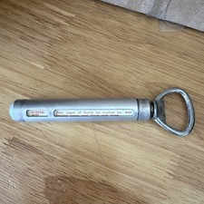 Vintage Metal Scotch Advertising Bottle Opener Breweriana Theme picture