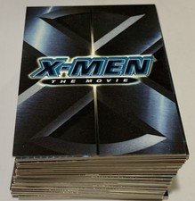 X-MEN THE MOVIE  2000  BY  TOPPS  - 72  CARD  COMPLETE BASE SET picture