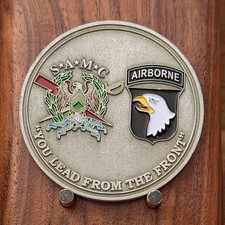 Fort Campbell 101st Airborne Audie Murphy Club SAMC Challenge Coin  1#50 picture