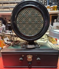Atwater Kent Antique Tube Radio Model 55 & F-4-A Speaker - Restored & Works picture