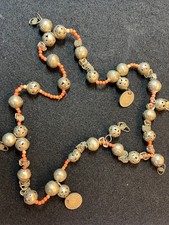 Vintage Guatemalan Maya Chachal Necklace Indigenous Style Antigua Provenance Cor picture