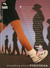1994 Planet Reebok Inspiration Running Shoe vintage Print AD Advertisement picture