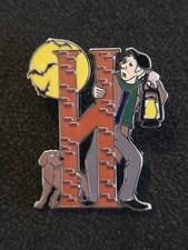 2026 A-Z Disney Attraction Alphabet Letter H Haunted Mansion Caretaker Pin (31) picture