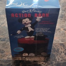 Disney Mickey the Magician Action Bank 1981 Vintage Magic Disappearing Coin picture
