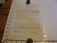 Vintage paper: Court document from April 15,1867, Mary E. Price vs. J. Macklin, picture