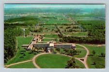Clarkston MI-Michigan, Aerial, Jesuit, Colombiere College Vintage c1977 Postcard picture