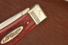 RARE CASE CLASSIC XX USA RED BONE JUMBO BULLET TRAPPER KNIFE 1/50 6223 (16123) picture