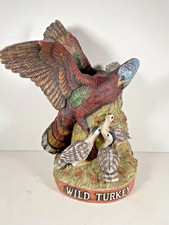 1984 Austin Nichols Wild Turkey & Poults Decanter No. 6 Limited Edition Empty  picture