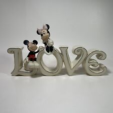 Lenox Disney Mickey & Minnie Mouse True LOVE Figurine 10