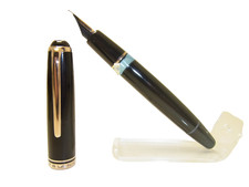 Gorgeous 1950´s MONTBLANC 256 Fountain Pen Flexy 14K B EF-BB - X33 picture