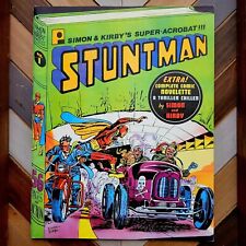 SIMON & KIRBY CLASSICS #1 ft. STUNTMAN (1987) FN/VF Joe Simon & Jack Kirby GIANT picture