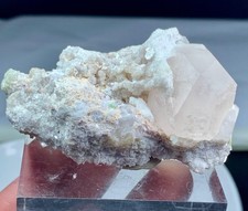 Beautiful Pink Morganite On Matrix Specimen From Afghanistan, 100 Gram  picture