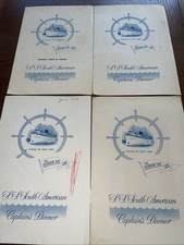 SS South American Great Lakes Georgian Bay line menus ‘65-‘67 picture