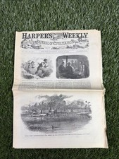1864 Petersburg Mine Explosion Harpers Weekly August 20 Mobile Bay picture