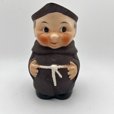 Vintage Friar Tuck Monk Ceramic Creamer Pitcher Stein (141/1) Made In Germany picture