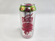 16oz Mountain Dew Energy Drink Strawberry Melon Sharp Mtn Dew Discontinued Rare picture