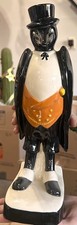 Old Crow Kentucky Straight Bourbon Whiskey Penguin Figural Decanter Bottle picture