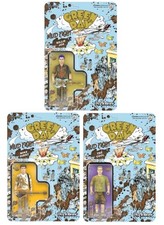 Green Day (Mud Fight) Super7 ReAction Figures Set (3) picture