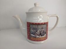 Currier and Ives Harry T Peters Collection Tea Pot 1993 MCNY Perfect Conditon picture