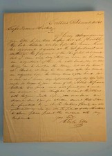 1850 Castine Maine Maritime Letter Capt Francis Haskell US Customs Hospital Fund picture