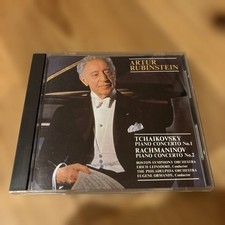 Arthur Rubinstein Tchaikovsky Rachmaninoff CD picture