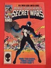 Marvel Super Heroes Secret Wars #8 1984 Spider-Man Black Suit Origin SEE PHOTOS picture