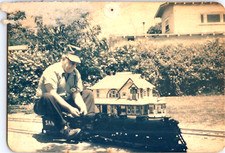 1954 Man riding 3/4