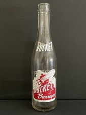 Beautiful 1940s Rocket ACL Soda Bottle: Longmont, Colorado picture