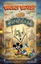 Potatoland Mickey Mouse Disney Poster Print Wall Art Home Decor Gift picture