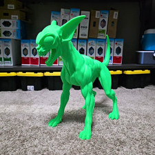 Green alien companion dog 1ft 7inches tall picture