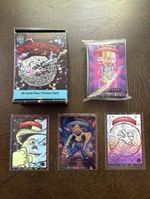 Outer Space Aurebesh Series 2 GPK Fan Set Sealed Set 2x Sketches 1x Metal Card picture