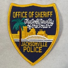 Jacksonville Police Office Of Sheriff Patch Bold New City Of The South Florida picture