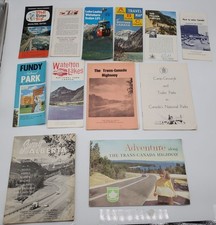 Lot of Canada National Park & Other Travel Pamphlets Brochures Attractions Maps picture