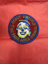 1952 BSA Patch Scout Circus DuPage Area Council Vintage Boy Scouts of America picture