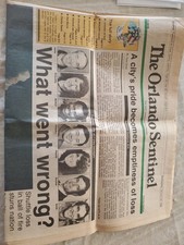 Orlando Sentinel 1996 Challenger Space Shuttle Coverage 12 Pages picture