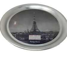 vitage War souvenir serving tray Tokyo Tower IKEDA FISH CO Japan picture